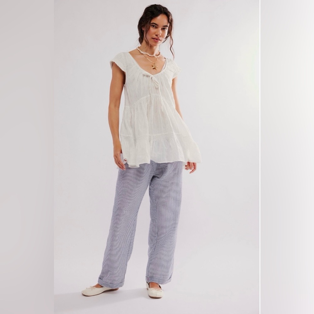 ▪️NWT Free People Love Me Smocked Tunic-S